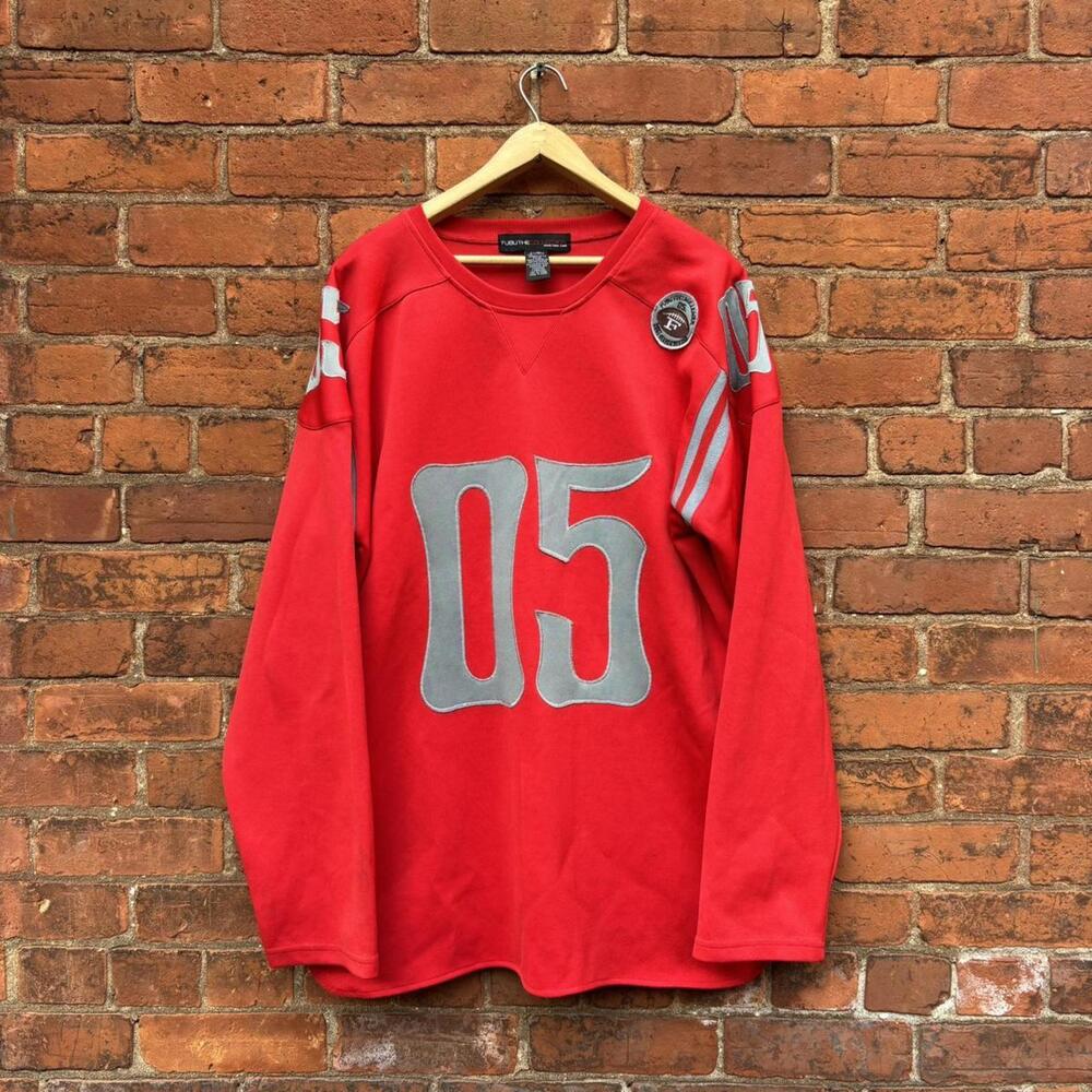 Vintage fubu official collection long sleeve jersey 00s XL